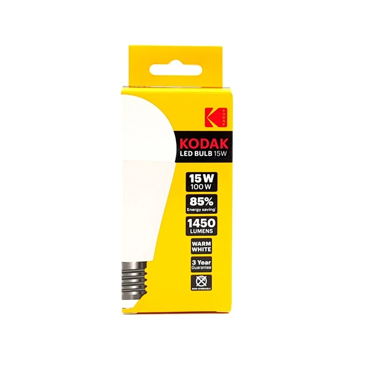 Bec Led Alb Cald 15W 1450lm E27 Kodak